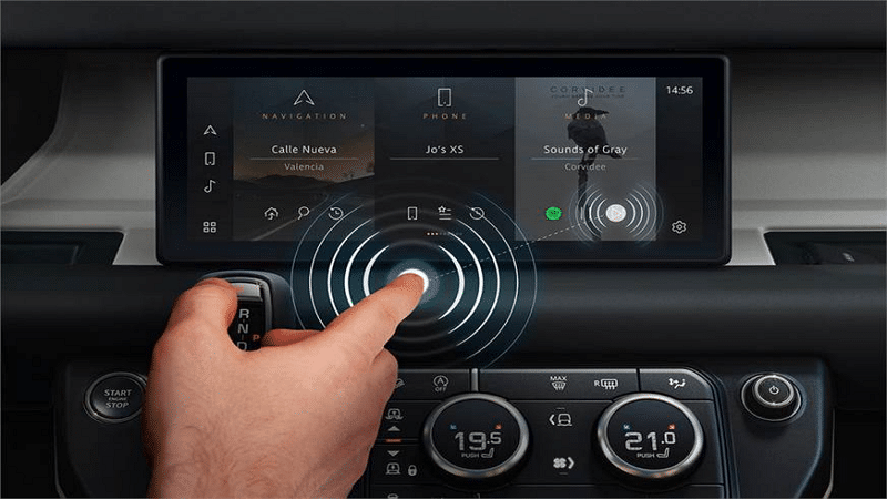 Les écrans tactiles « sans contact » pourraient bientôt être installés dans les voitures
