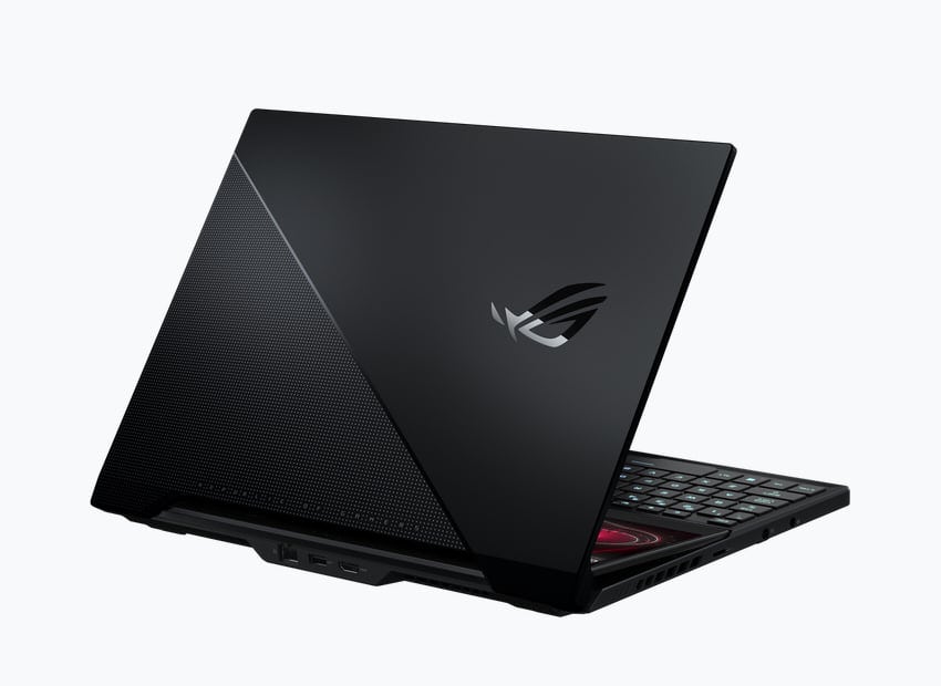 Image 2: Zephyrus Duo 15 SE: Asus' dual-screen gaming notebook moves to next-gen CPUs and GPUs